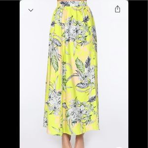 Floral Maxi Skirt
